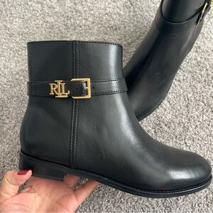 Ralph Lauren bootie boots NWT